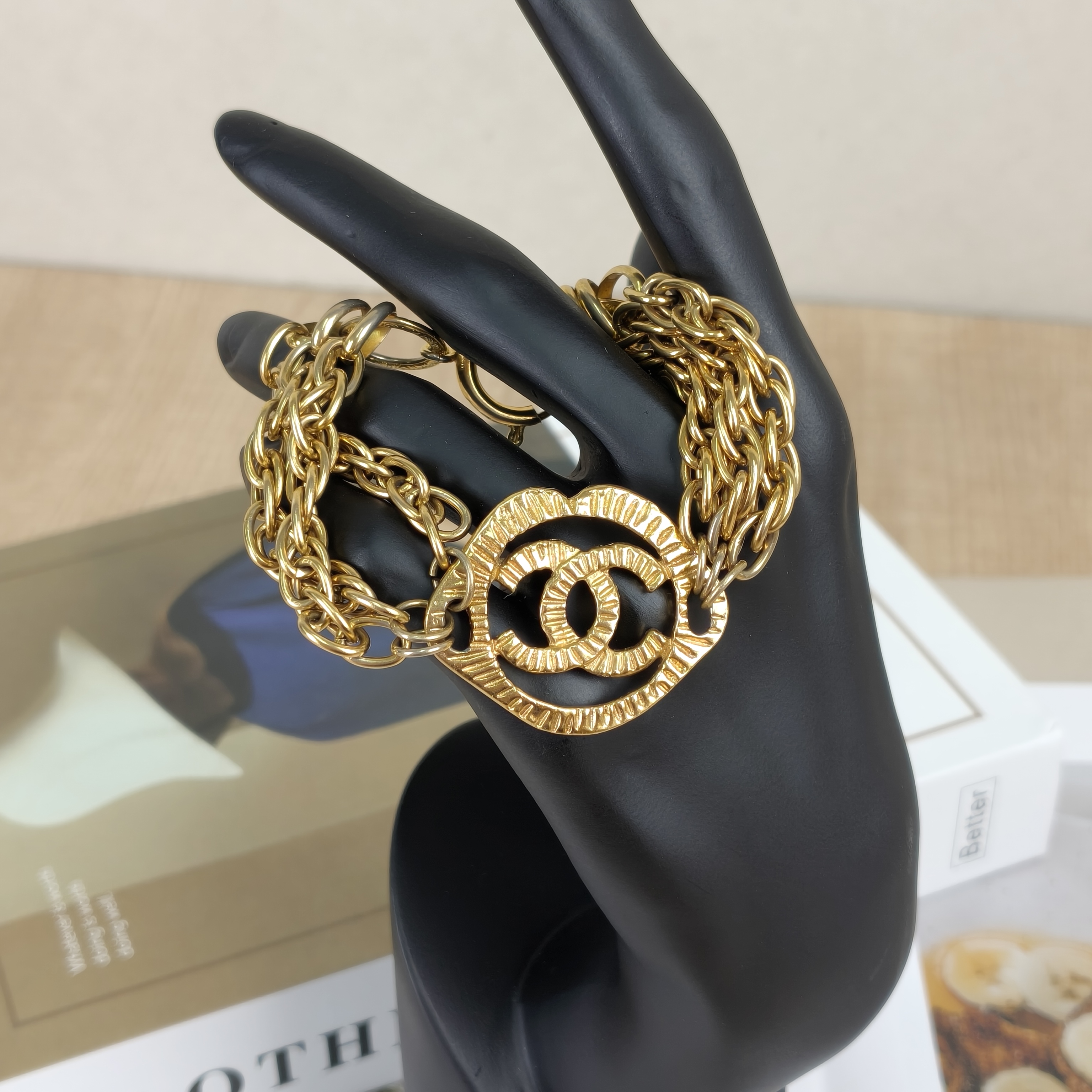 Chanel Bracelet c Bracelet Gold One Size21cm One Size — cover view 6 of 8