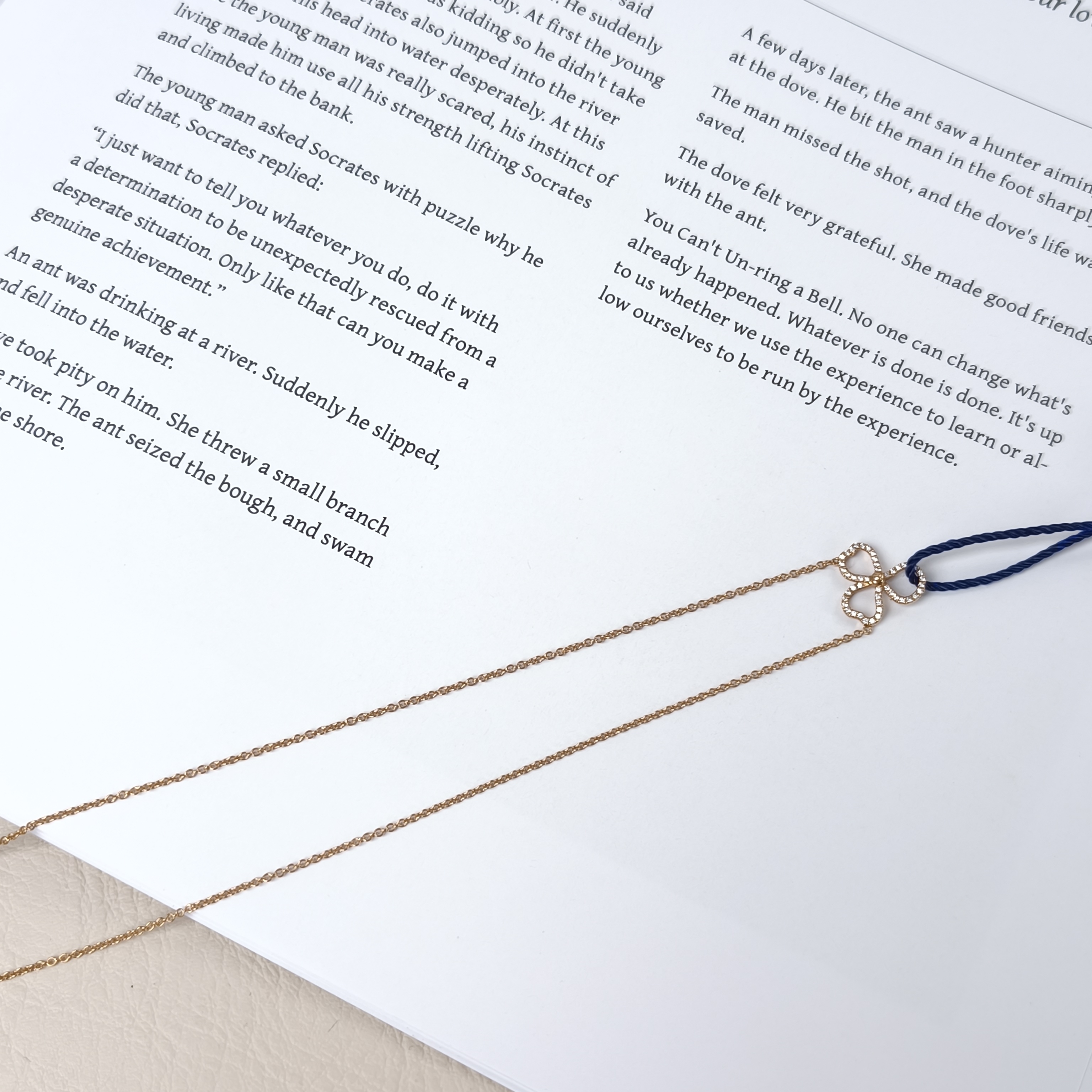 Tiffany&Co. Necklace Paper Flowers Rose Gold 18KR ose Gold One Size40cm One Size — cover view 6 of 11