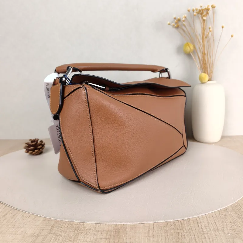 LOEWE Crossbody Bag Puzzle Caramel CC alfskin Small 24 × 10.5 × 16.5 cm — cover view 5 of 5