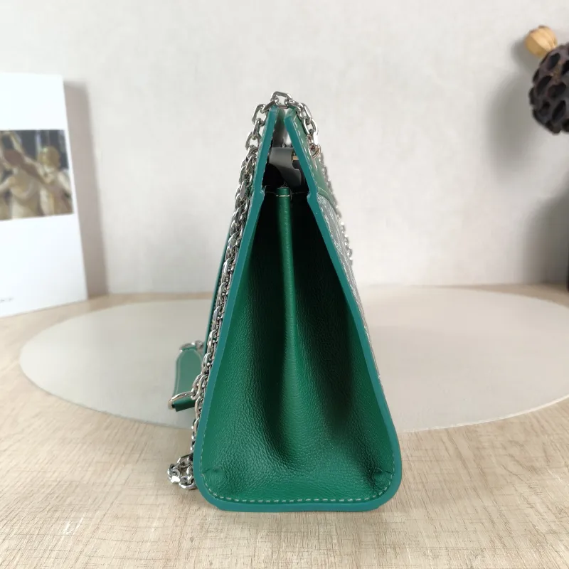 GOYARD Shoulder Bag Rouette Shoulder Bag Green ine Canvas Small 25.5 × 9 × 18 cm — detail view 2 of 10