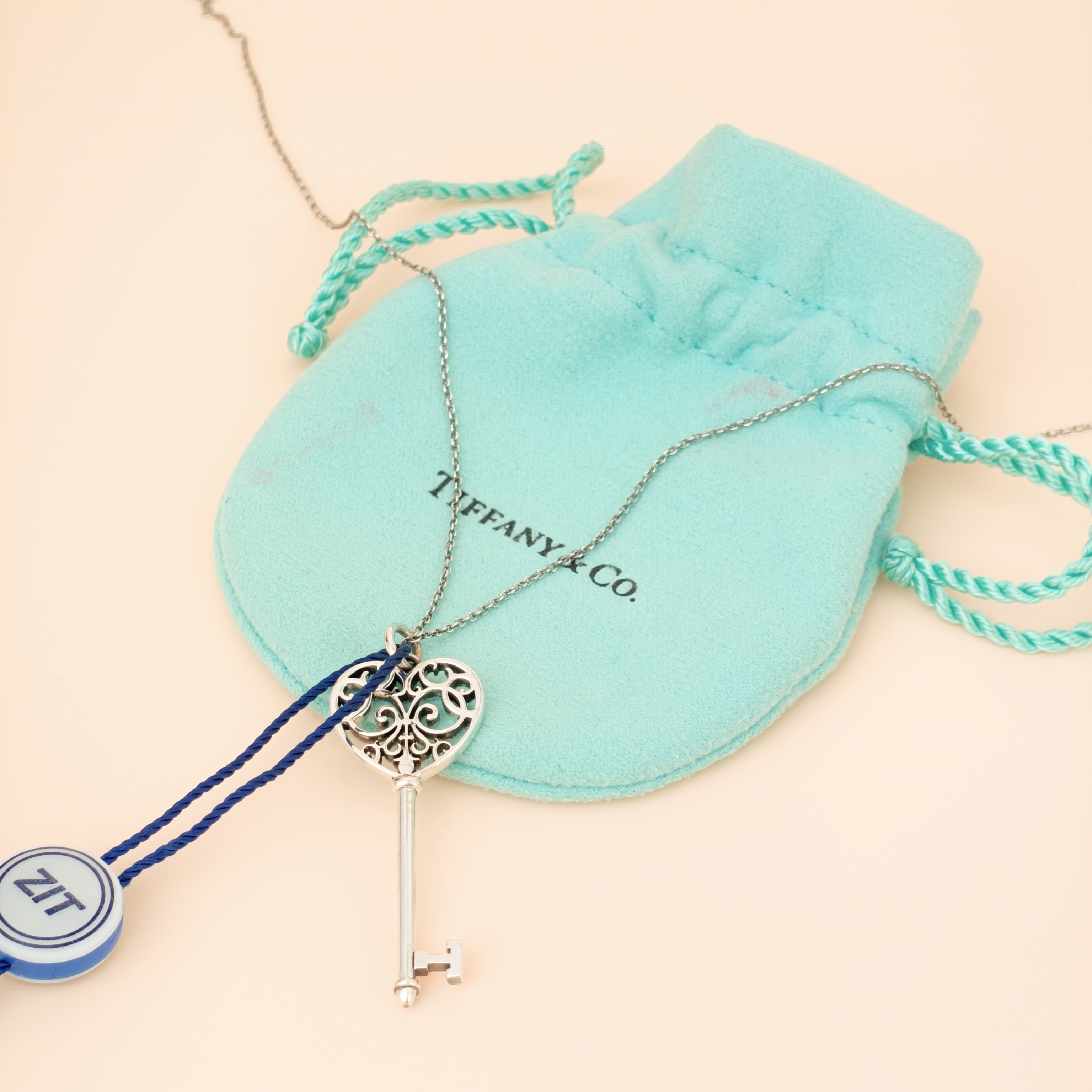 Tiffany&Co. Necklace Keys Collection Necklace Necklace Silver925 One Size44cm Pendant4.7cm — cover view 9 of 12