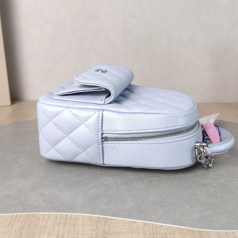 Chanel Backpack Mini Backpack Collection Blue Calfskin One Size 13 × 9 × 18 cm — detail view 7 of 10