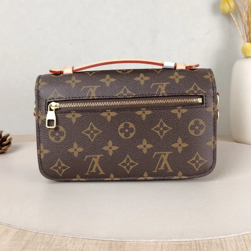 Louis Vuitton Crossbody Bag Pochette Métis East West Monogram PVC Small 21.5 × 6 × 13.5 cm — cover view 2 of 6