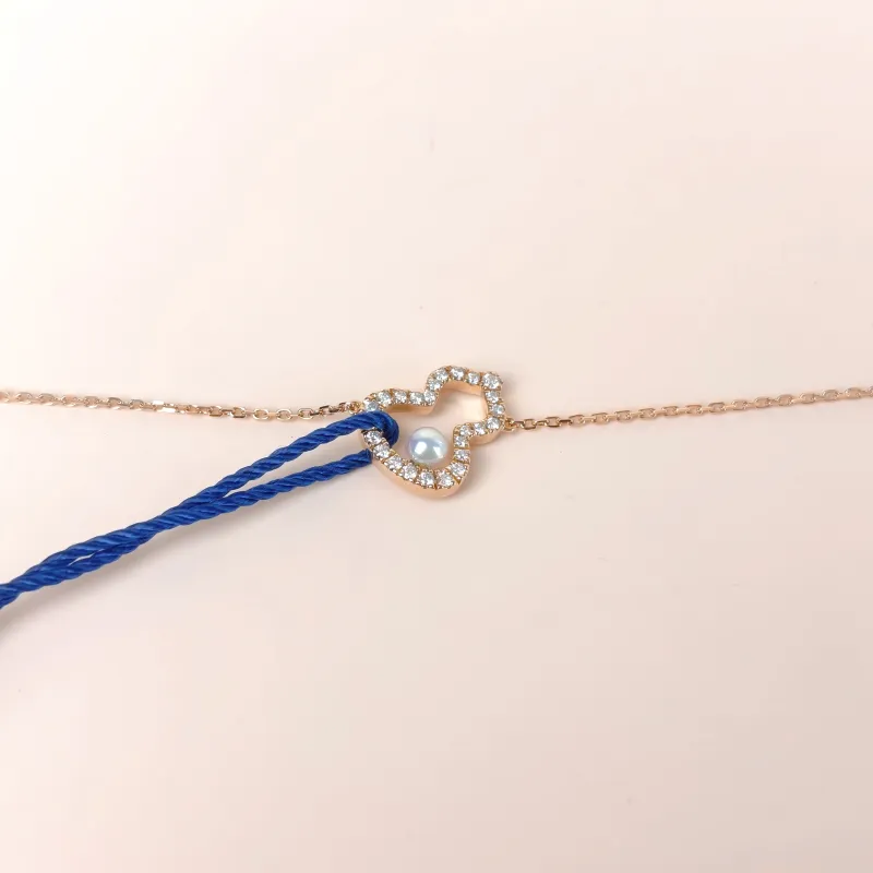 Qeelin Bracelet Wulu Collection Bracelet Rose Gold Diamond18KR ose Gold One Size 18cm — cover view 8 of 9