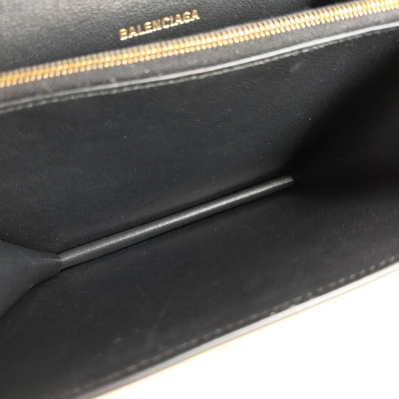 BALENCIAGA Crossbody Bag Crossbody Bag Black Calfskin 19.5 × 8 × 16 cm — detail view 1 of 11