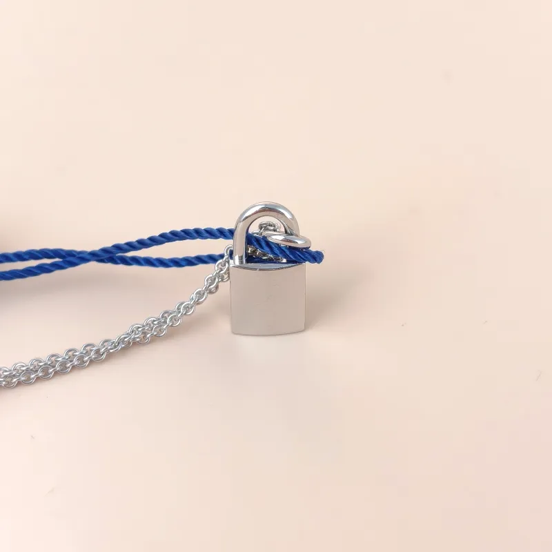 Hermès Necklace Kelly Cadenas Necklace White Gold18KW hite Gold Diamond One Size40cm — cover view 4 of 8