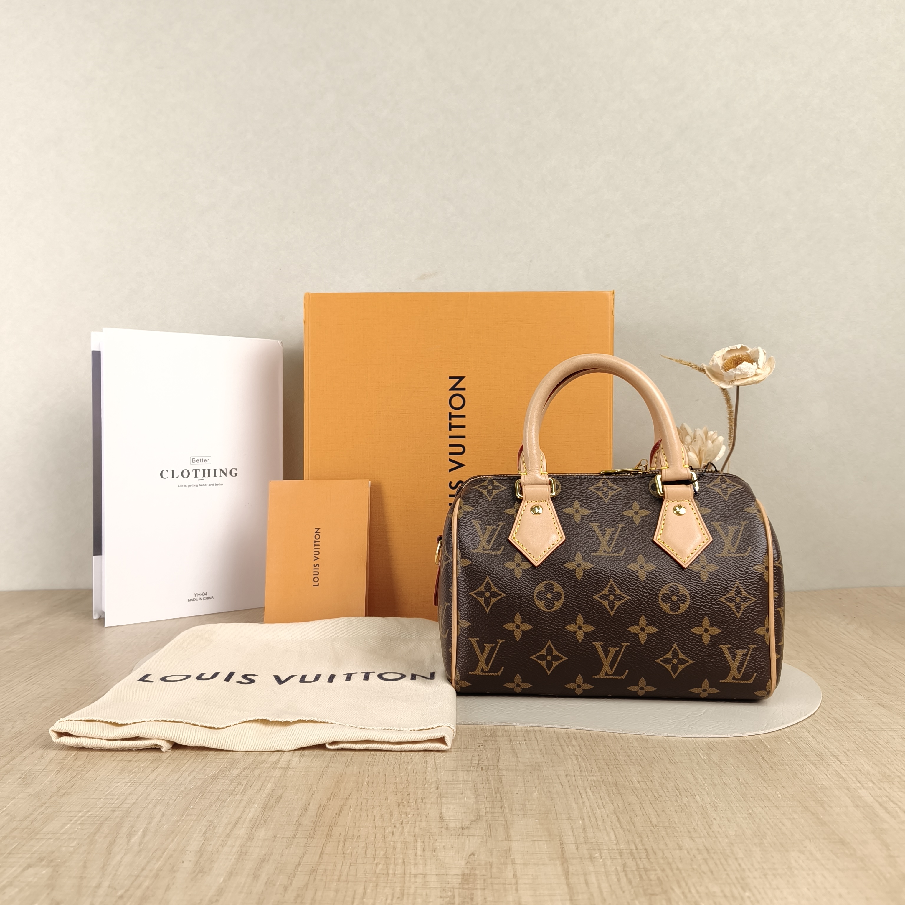 Louis Vuitton Crossbody Bag Speedy20 Shoulder Strap PVC Small20.5 × 12 × 13.5 cm — cover view 6 of 6
