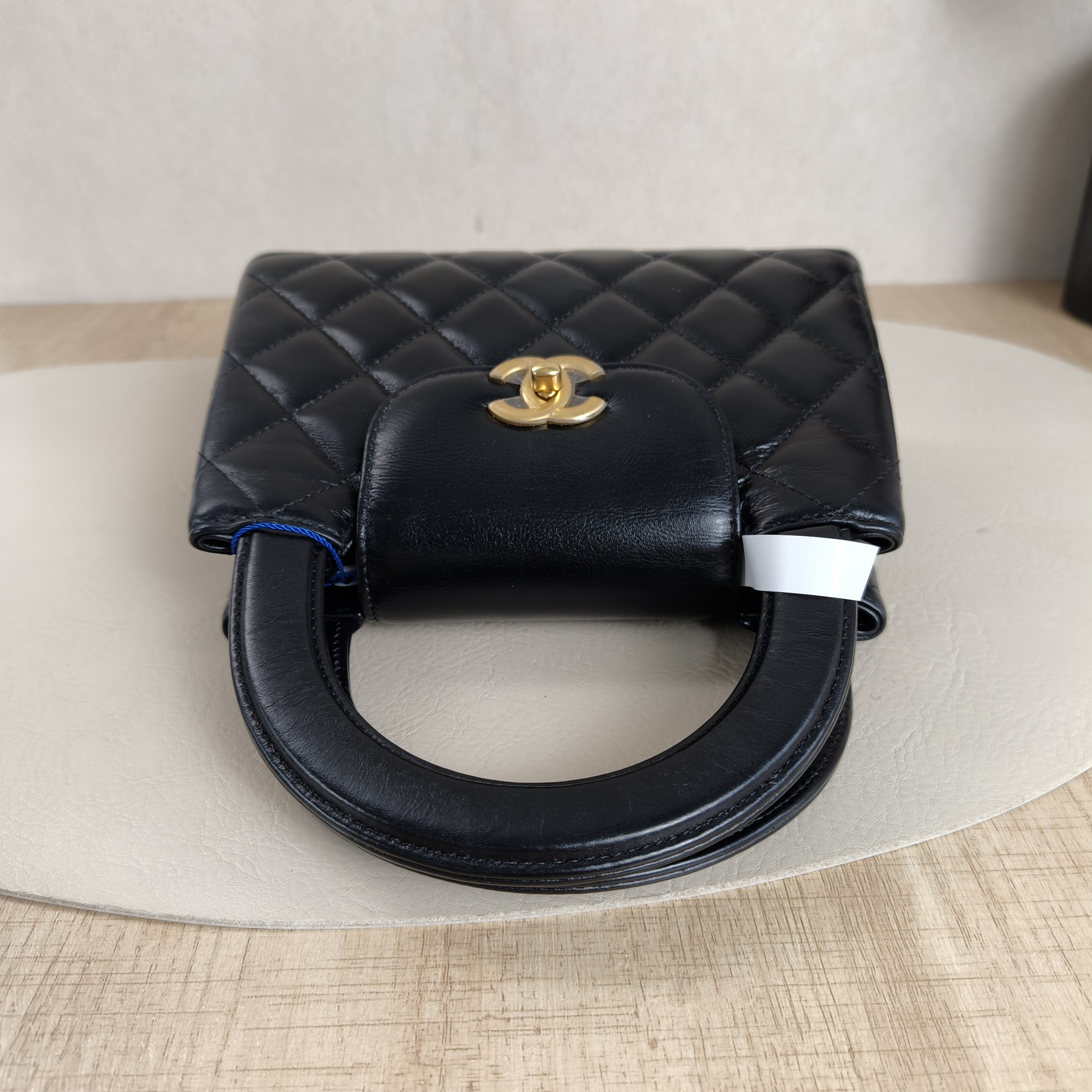 Chanel Shoulder Bag Kelly Black Calfskin Small19 × 7 × 13 cm — cover view 12 of 12