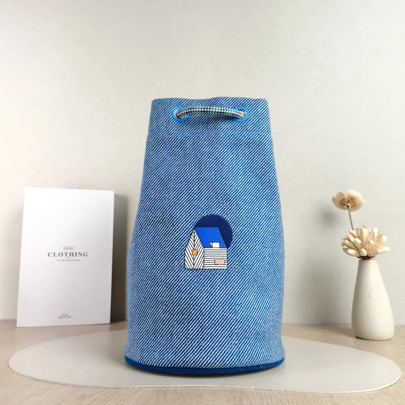 Hermès Backpack Backpack Blue One Size 20 × 20 × 33 cm