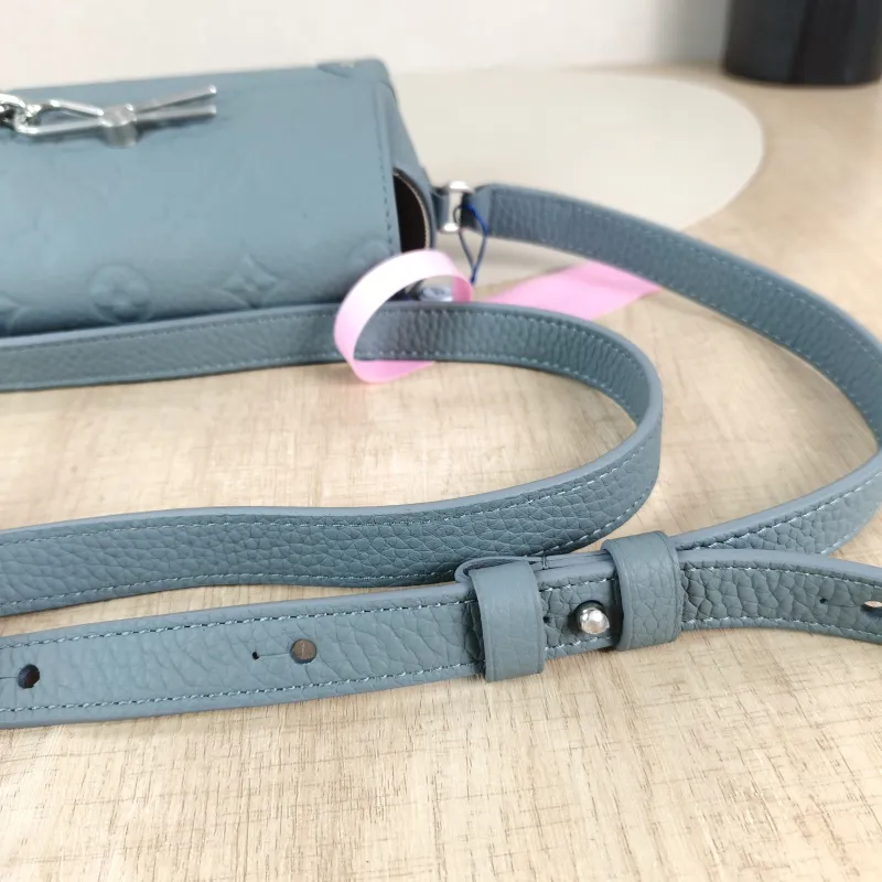 Louis Vuitton Crossbody Bag Steamer Box Green Calfskin Mini 18 × 6.5 × 11 cm — detail view 8 of 13