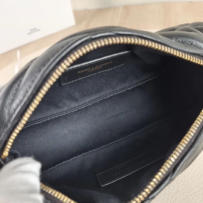 SAINT LAURENT Shoulder Bag Sade Black SL ambskinmini20 × 10 × 10 cm — detail view 8 of 10