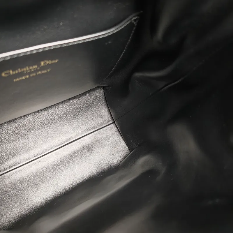 DIOR Crossbody Bag Caro Bucket Bag Black Lambskin Small 20 × 9 × 24 cm — detail view 11 of 11