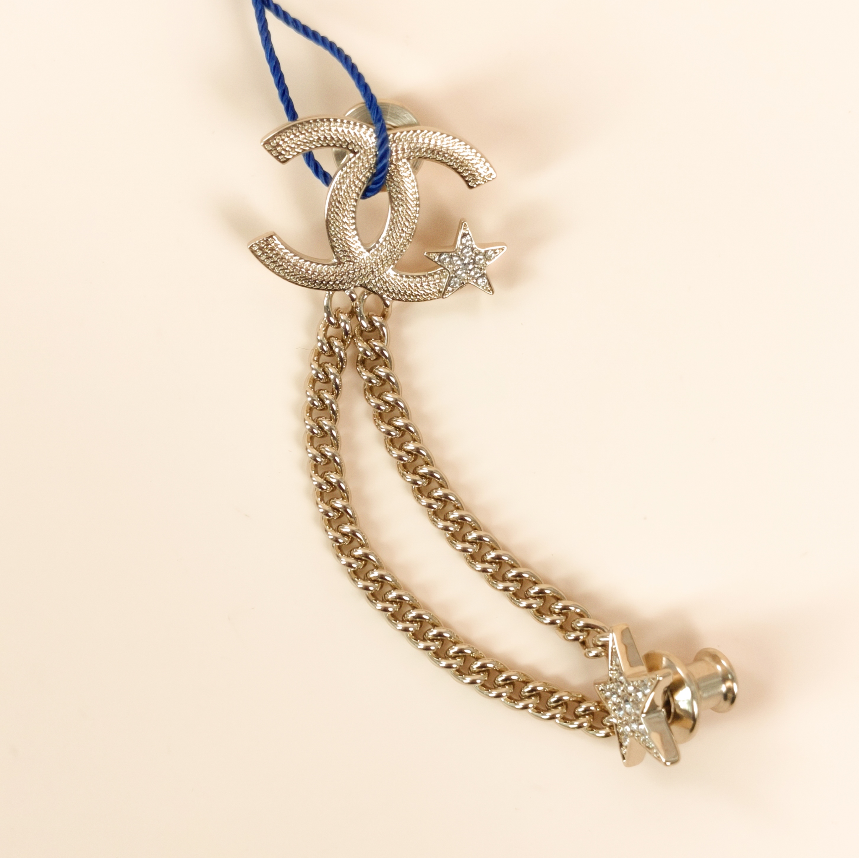 Chanel Brooch c Brooch Gold One Size