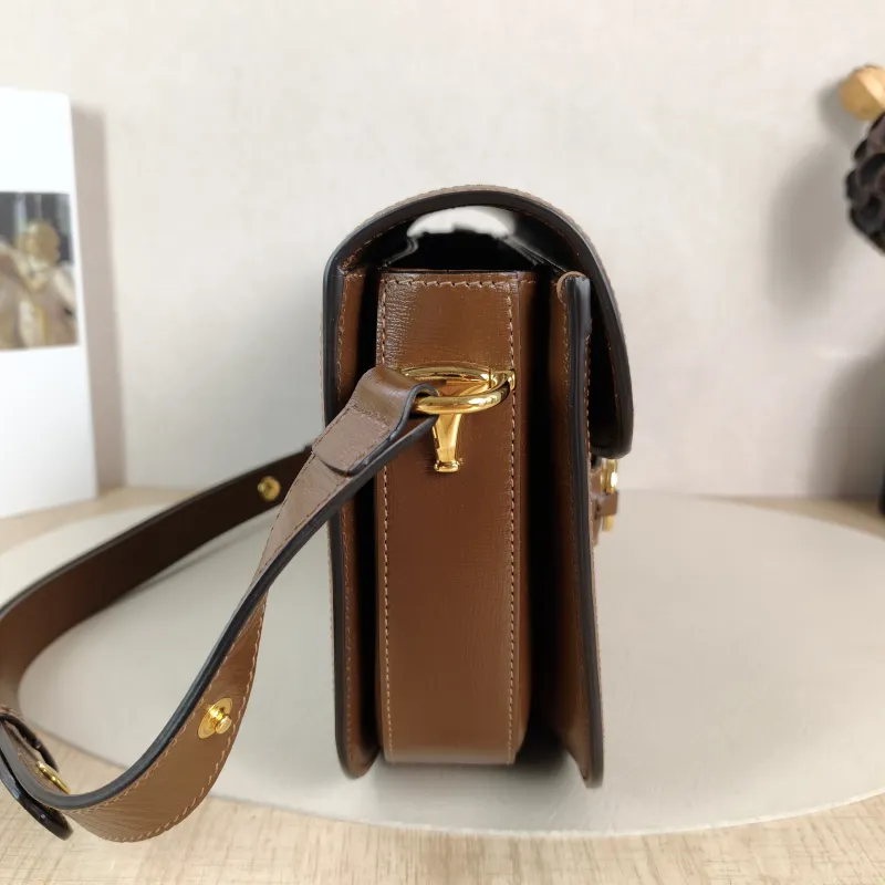 GUCCI Shoulder Bag Horsebit 1955 Horsebit Medium Monogram PVC Medium 25 × 8 × 18 cm — detail view 7 of 11