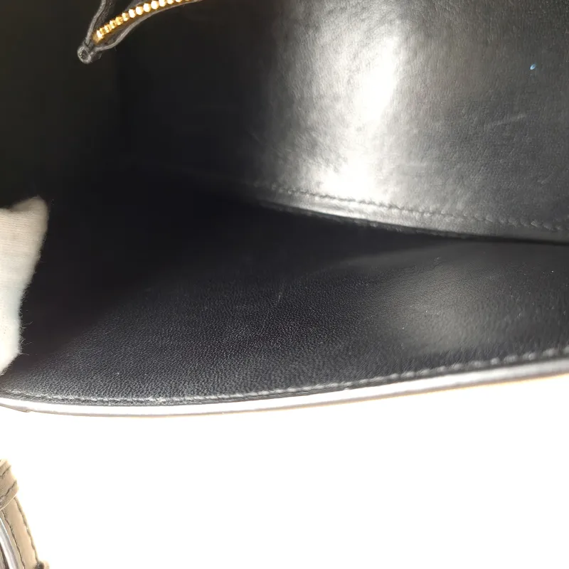 BALENCIAGA Crossbody Bag Hourglass Hourglass Bag Black Calfskin S 23 × 10 × 14 cm — detail view 12 of 14