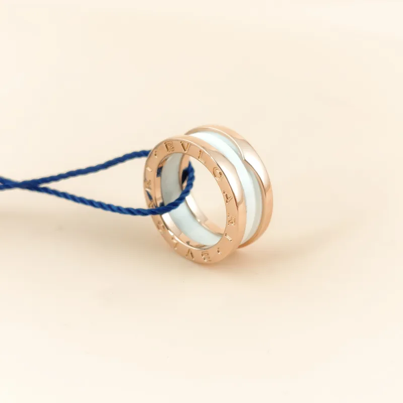Bvlgari Ring B.zero1Collection Ring Rose Gold 18KR ose Gold One Size 48 — cover view 5 of 8