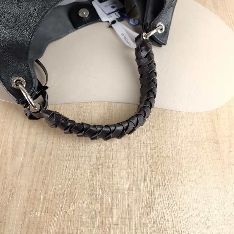 Louis Vuitton Shoulder Bag Carmel Hobo Shoulder Bag Black Calfskin One Size 35 × 17 × 40 cm — detail view 6 of 11