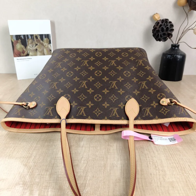 Louis Vuitton Shoulder Bag Neverfull Monogram PVC Medium 31 × 14 × 28 cm — detail view 7 of 13