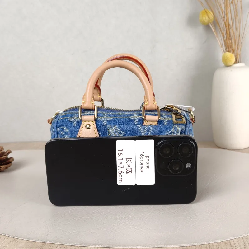 Louis Vuitton Crossbody Bag Speedy Nano Blue Edition nano 16 × 7.5 × 10 cm — cover view 2 of 6