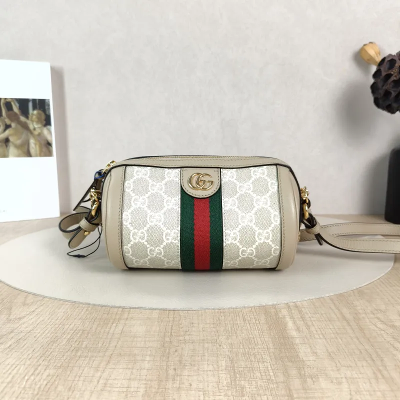 GUCCI Crossbody Bagophidia Monogram PV Cmini18.5 × 10 × 10 cm