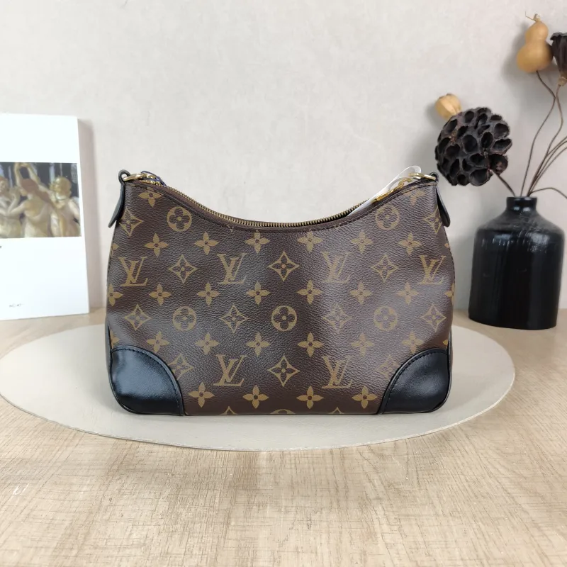Louis Vuitton Crossbody Bag Boulogne PVC Small 26 × 9.5 × 16 cm