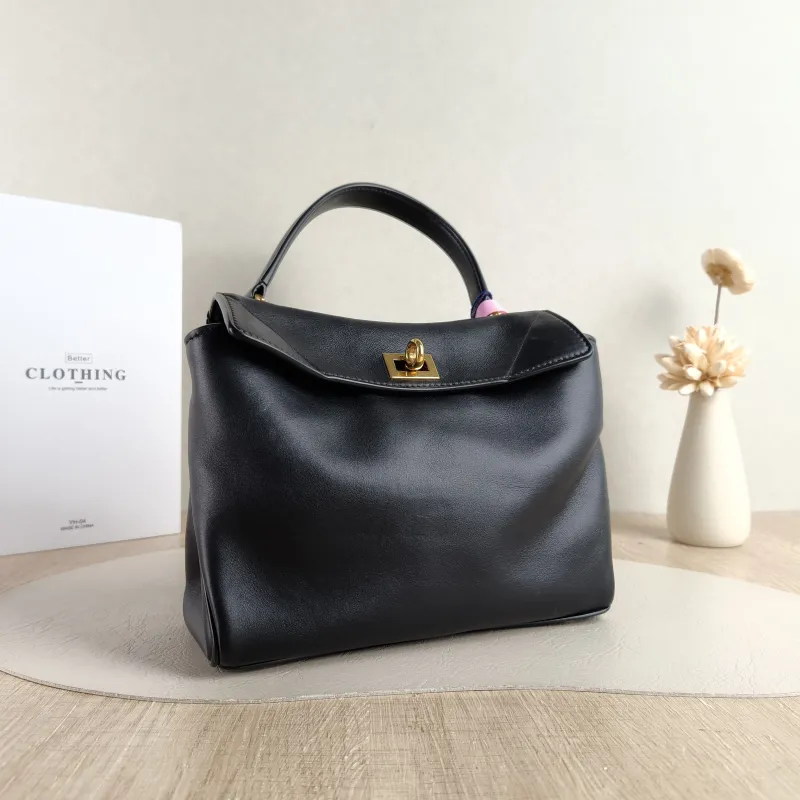 BALENCIAGA Crossbody Bag RODEO Black CC alfskin Mini 23 × 10 × 17 cm — cover view 2 of 5