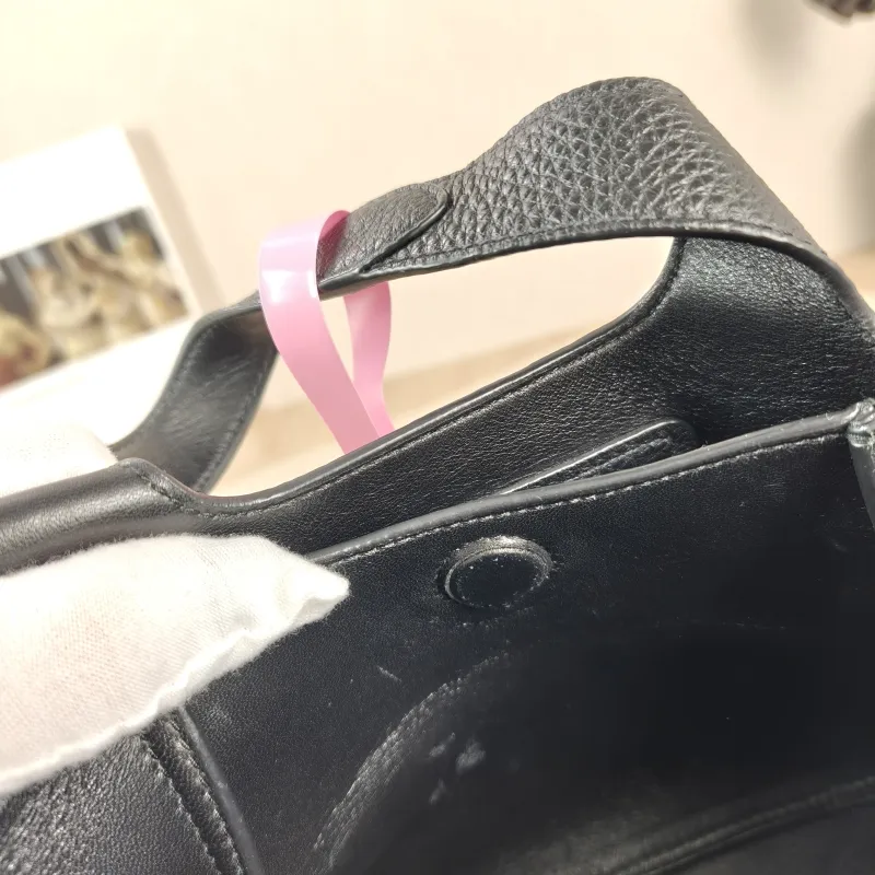 PRADA Shoulder Bag Black Calfskin Mini 18 × 9 × 16 cm — detail view 1 of 11