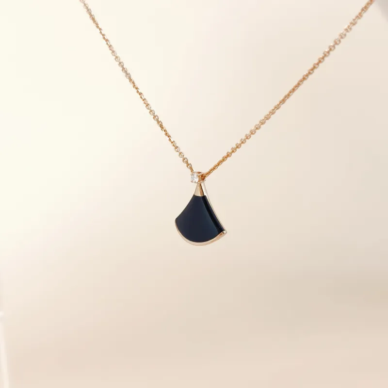 Bvlgari Necklace DIVAS’ DREAM Collection Diamond18KR ose Gold Small 43cm — cover view 3 of 9