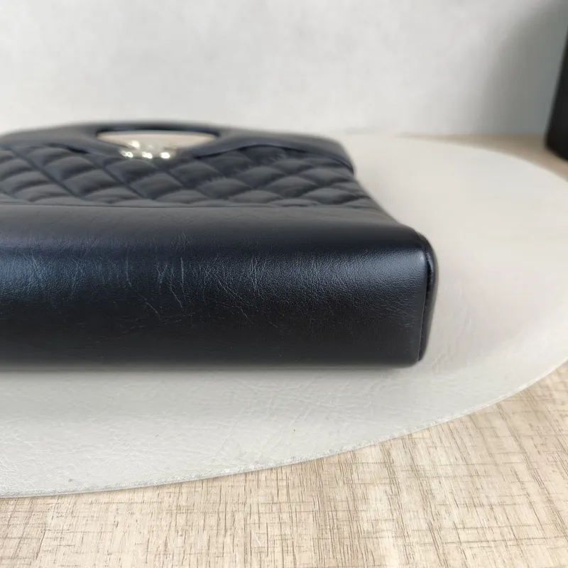 Chanel Crossbody Bag 31Bag Black Calfskin Mini 23 × 5.5 × 22 cm — detail view 10 of 12