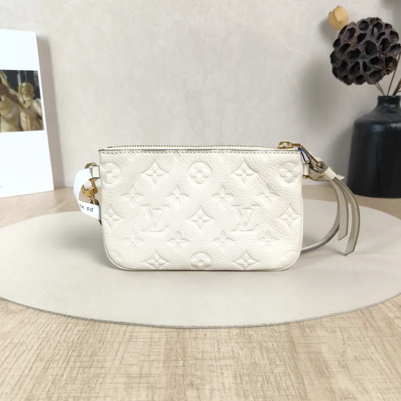 Louis Vuitton Top Handle Bag Top Handle Bag White Calfskin One Size18*11 — cover view 5 of 5