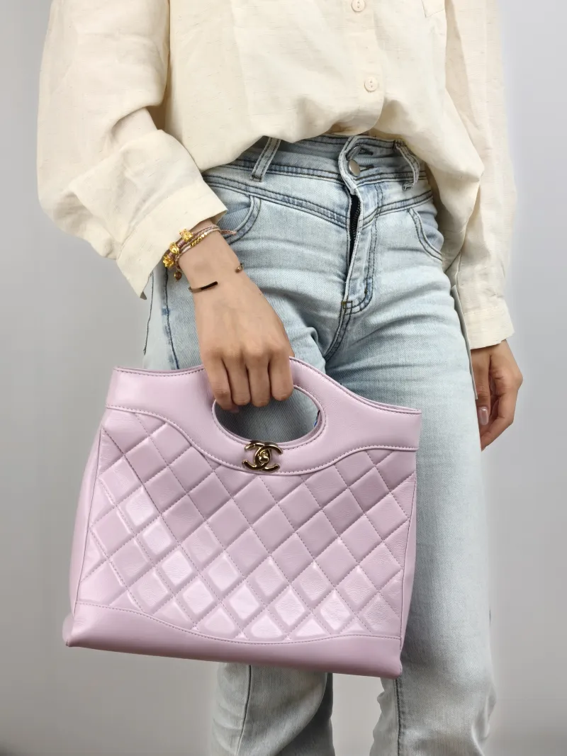 Chanel Crossbody Bag 31Bag Waxed Leather Small 30 × 9 × 29 cm — on-model view 1 of 2