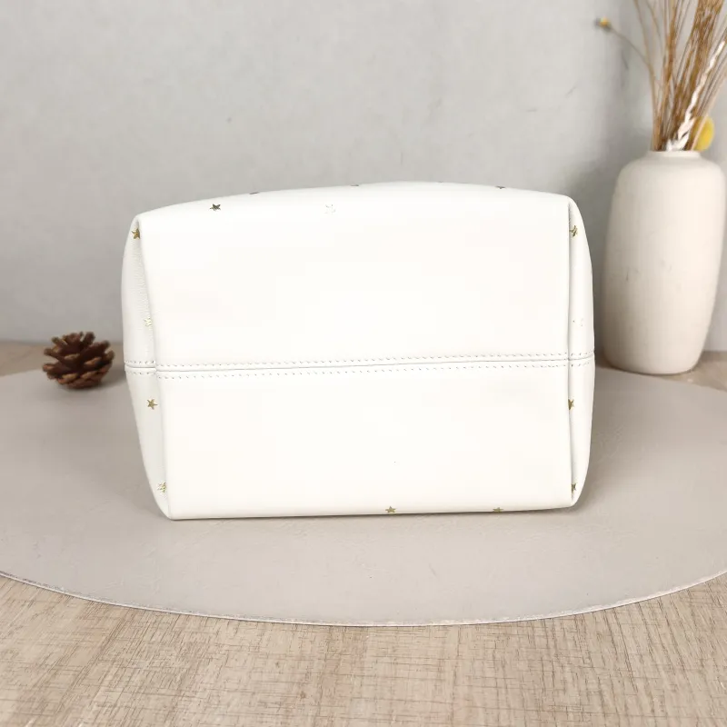 DIOR Top Handle Bag TOUJOURS Edition White Calfskin Small 18.5 × 12 × 18.5 cm — cover view 2 of 5