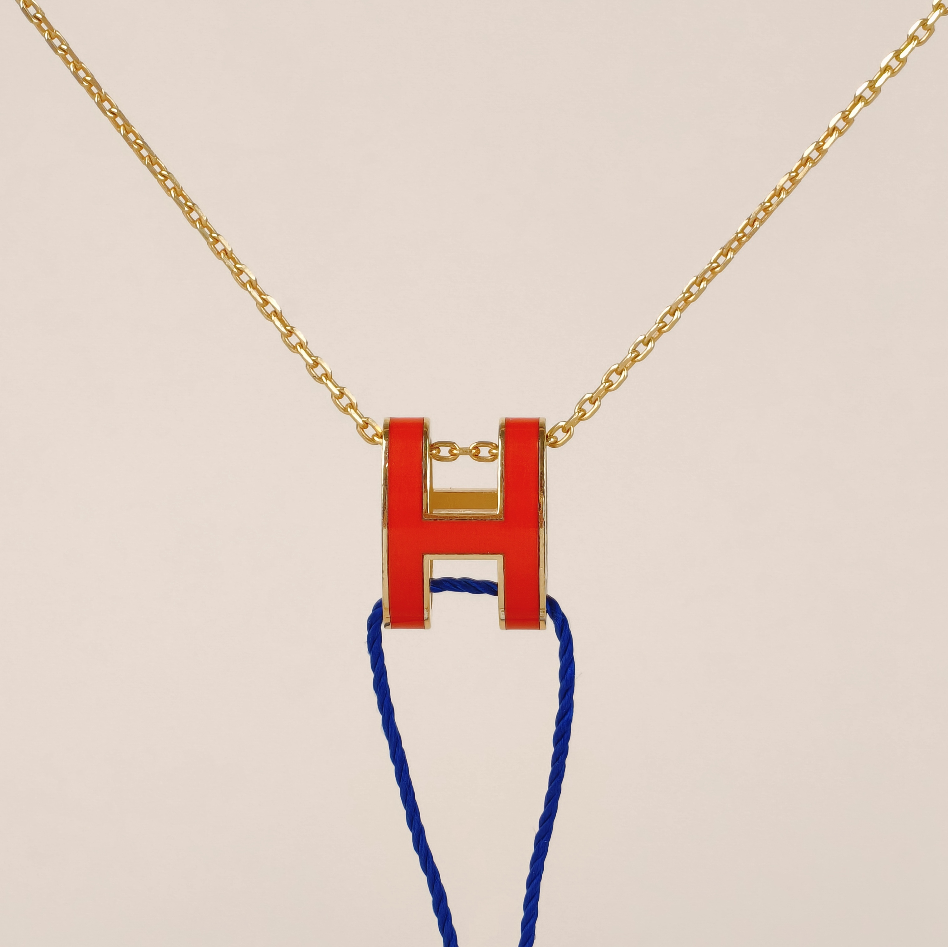 Hermès Necklace Pop HN ecklace Red Large40cm