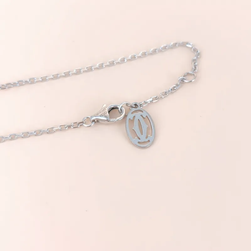 CARTIER Bracelet d'Amour Bracelet White Gold 18KW hite Gold Small 18.5cm — cover view 5 of 8