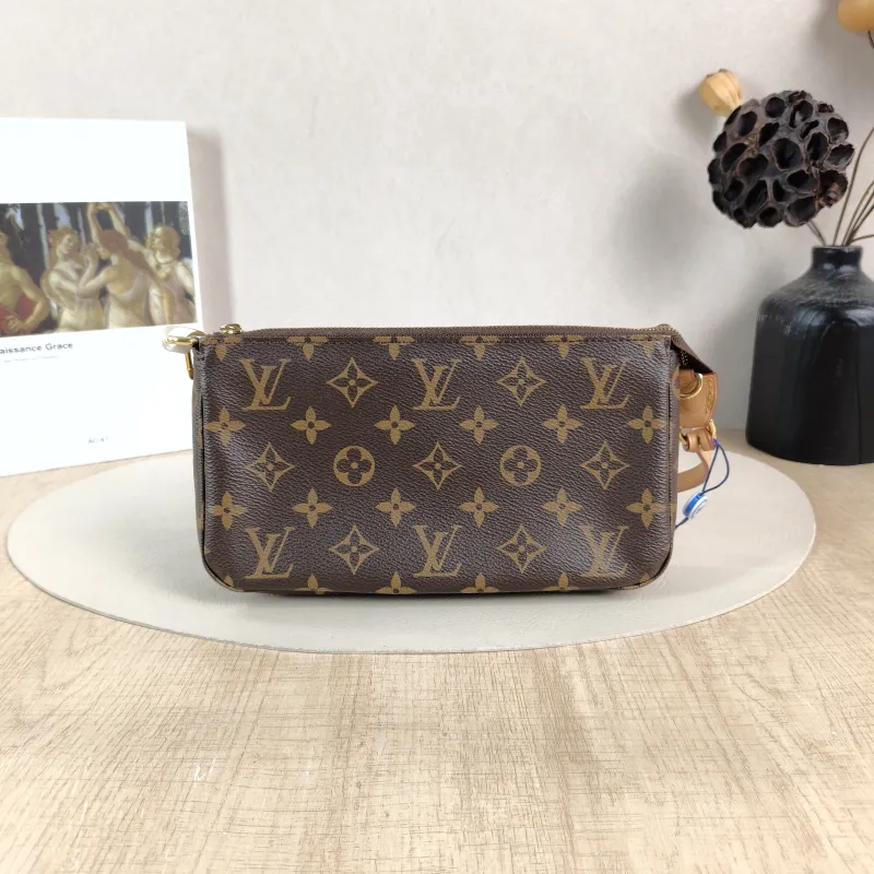 Louis Vuitton Shoulder Bag Pochette Accessoires Two Straps Monogram PVC Large 23.5 × 4 × 13.5 cm — cover view 4 of 5