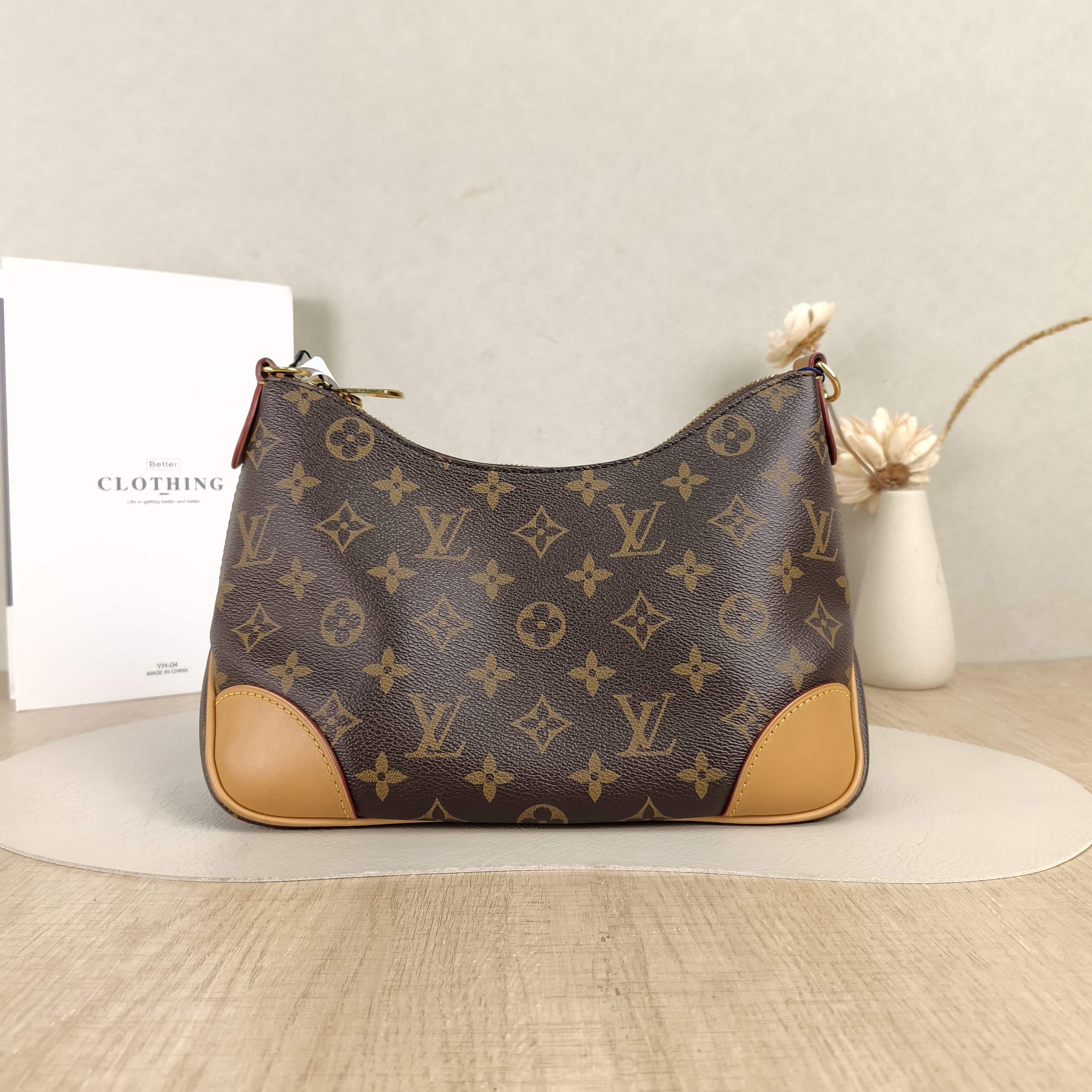 Louis Vuitton Crossbody Bag Boulogne PVC Small26 × 9.5 × 16 cm