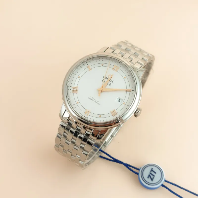 OMEGA Watch Collection Watch White One Size White 39.5mm — cover view 4 of 7