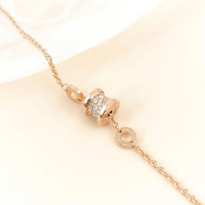 Bvlgari Bracelet B.ZERO1Collection Pavé Diamond Rose Gold Diamond18KR ose Gold One Size 17cm — cover view 4 of 6