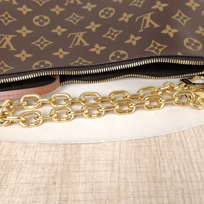 Louis Vuitton Crossbody Bag Loop Hobo Monogram PVC One Size 38 × 10 × 26 cm — detail view 13 of 14