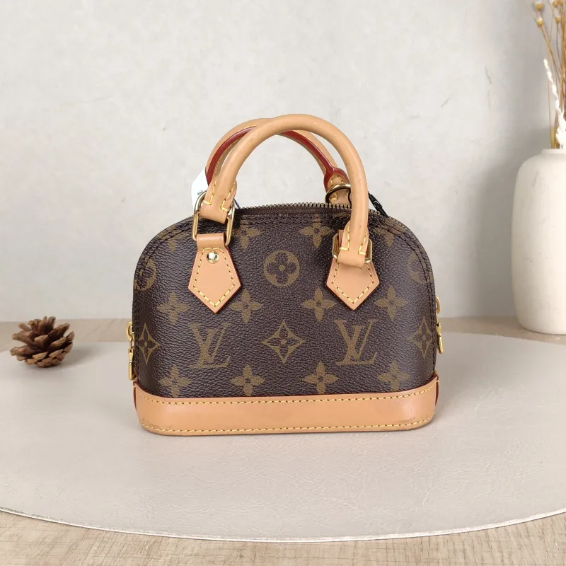 Louis Vuitton Crossbody Bag Alma Nano Monogram PVC nano 18 × 8 × 12 cm