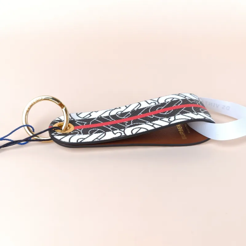 BURBERRY Charm Charm Colorblock Canvas 4*12cm