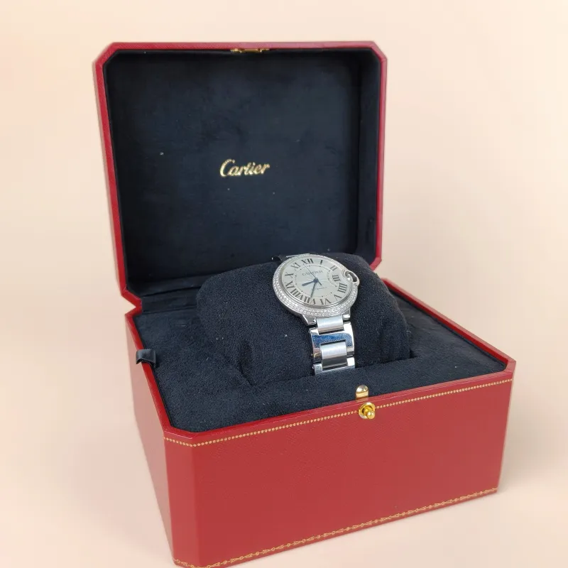 CARTIER Watch Ballon Bleu de Collection Watch White 36.6mm Watch — cover view 5 of 10