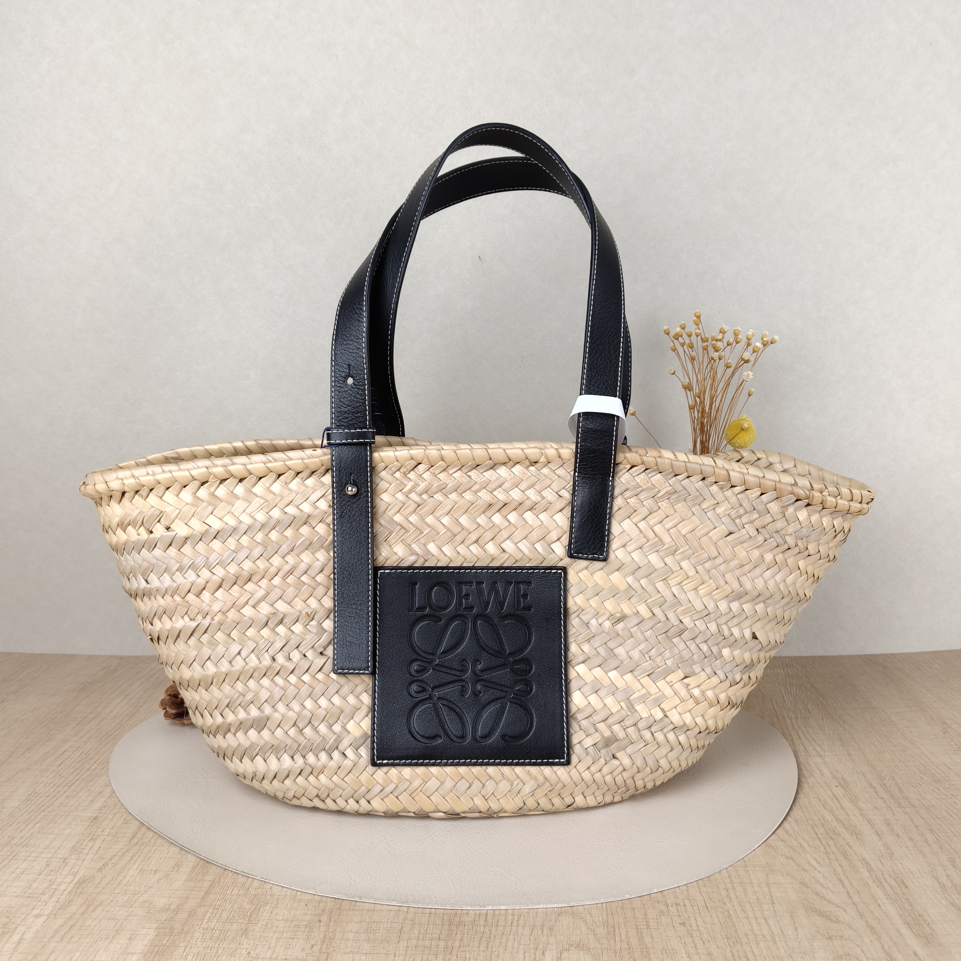 LOEWE Top Handle Bagbasket anagram Woven One Size29 × 18 × 24 cm