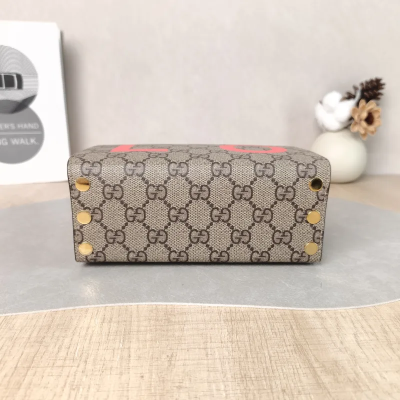 GUCCI Crossbody Bag LOVE Box Camera Bag Monogram PVC One Size 18 × 7 × 11 cm — cover view 5 of 5