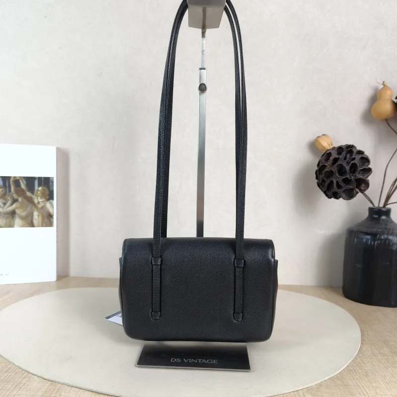 Chanel Crossbody Bag 26p preppy coco Black Grained Calfskin Mini 17 × 5 × 11.5 cm — cover view 2 of 6