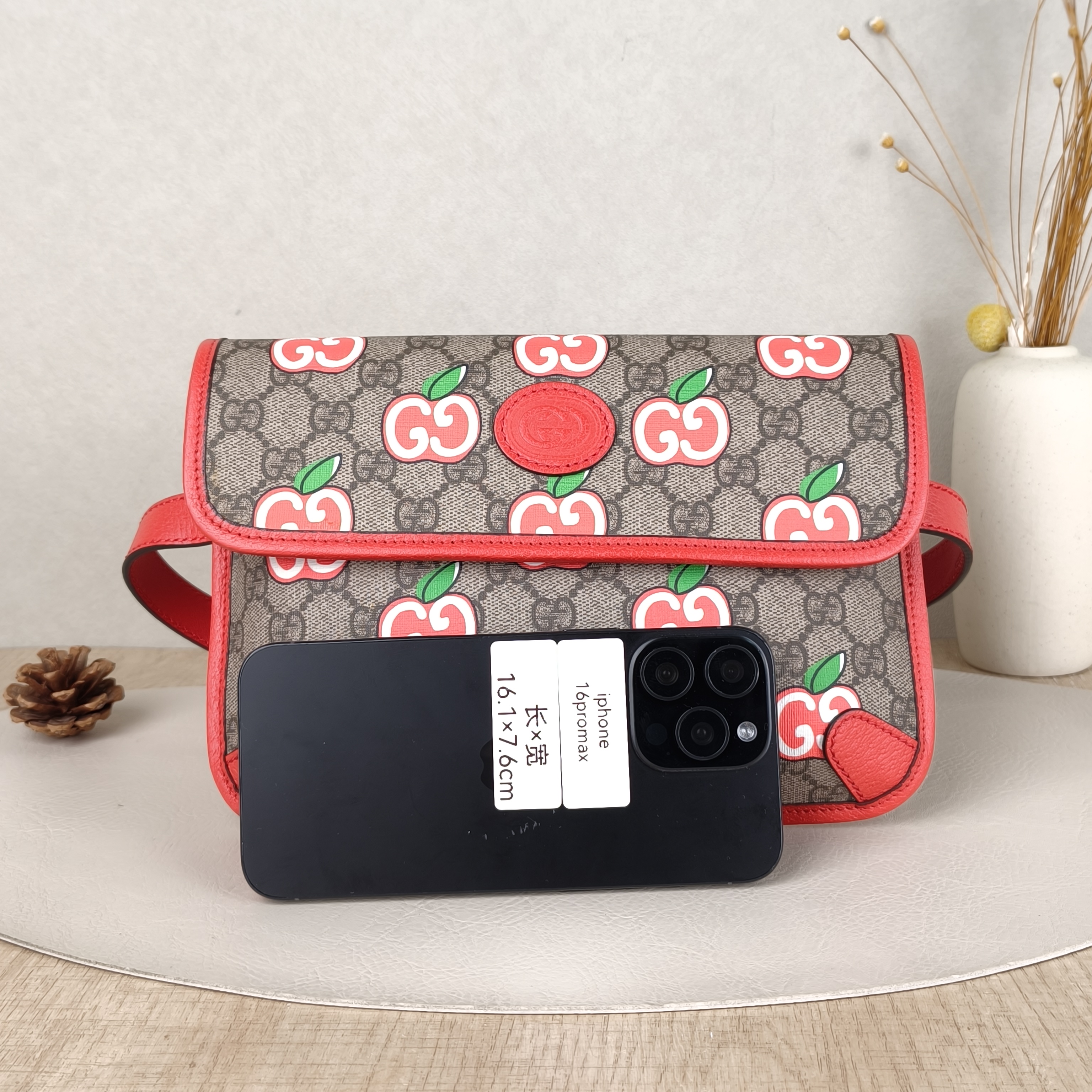 GUCCI Belt Bag Belt Bag Monogram PVC One Size24 × 4 × 17 cm — cover view 2 of 5