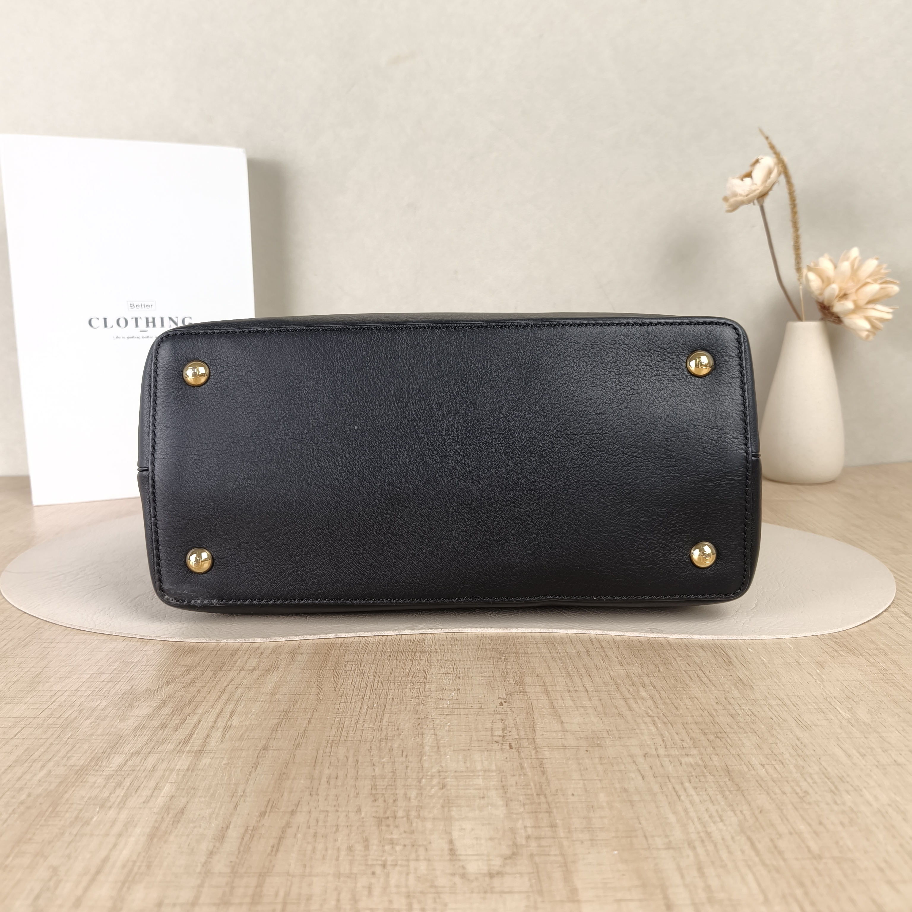FENDI Crossbody Bag Crossbody Bag Black Calfskin One Size27 × 12.5 × 20 cm — cover view 5 of 5