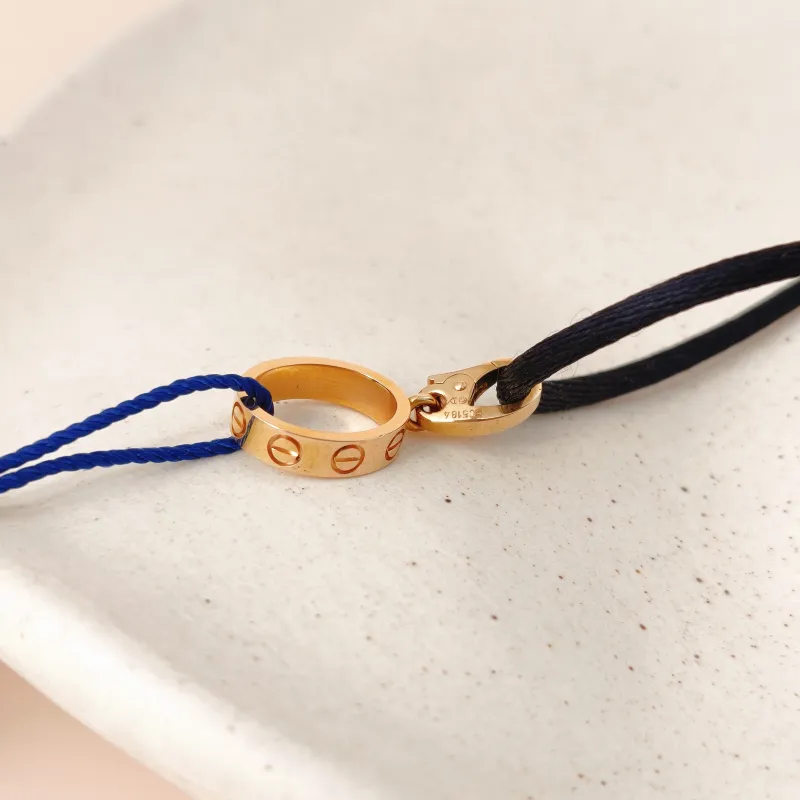 CARTIER Necklace Love Collection Necklace Black 18k One Size 38cm โ cover view 6 of 7