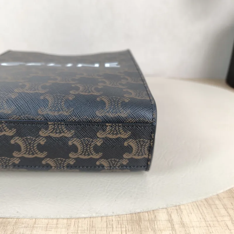 CELINE Crossbody Bag CABAS Mini Monogram PVC Mini 17 × 4 × 20.5 cm — detail view 3 of 13