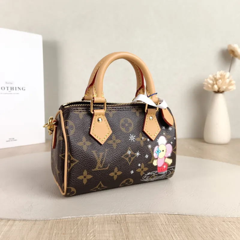 Louis Vuitton Crossbody Bag Speedy Nano Monogram · Vivienne PVC nano 16 × 7.5 × 10 cm — cover view 4 of 5